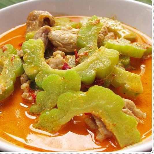 ゴーヤのココナッツカレー